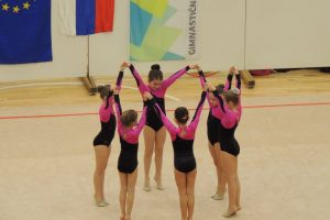 Prva prvenstvena tekma 2016 skupinskih sestav v ritmični gimnastiki
