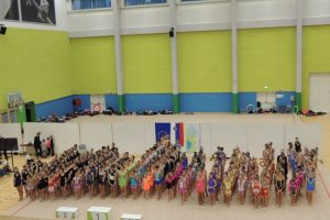 Prva prvenstvena tekma 2016 skupinskih sestav v ritmični gimnastiki