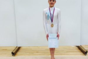 Ivana Trplan 3. mesto v ritmični gimnastiki