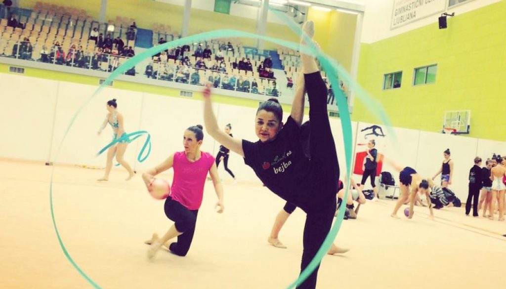 Ivana Trplan 3. mesto v ritmični gimnastiki