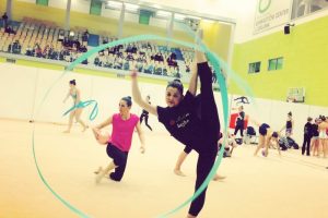 Ivana Trplan 3. mesto v ritmični gimnastiki