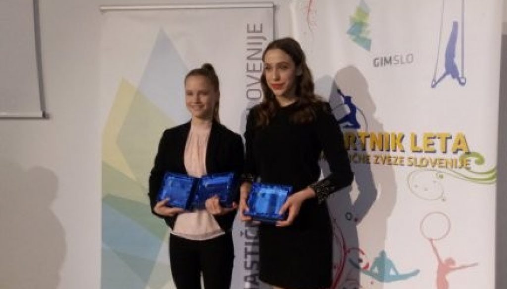 Podelitev priznanj Gimnastične zveze Slovenije za leto 2018