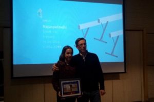 Maja Čopi - najboljša športna akrobatka v letu 2017 v kategoriji starejših deklic